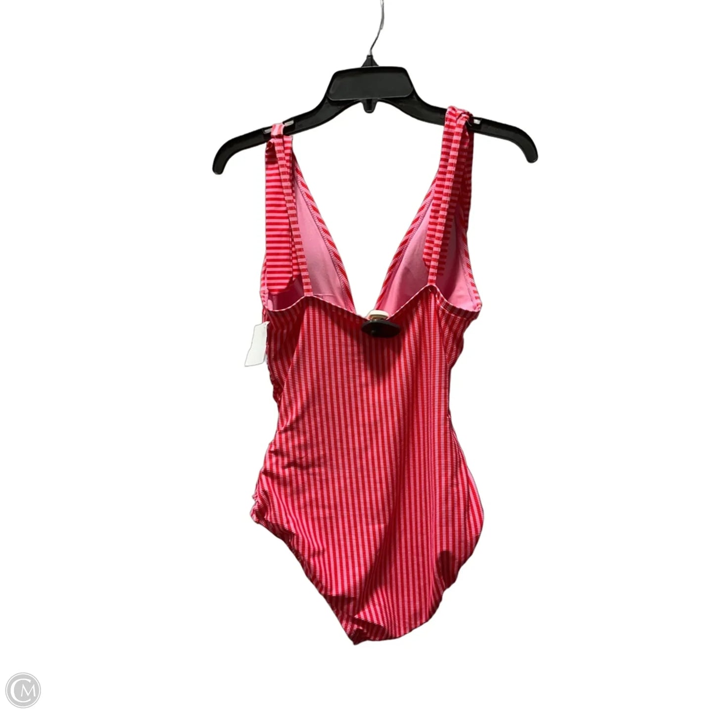 Swimsuit By Ellen Tracy In Striped Pattern, Size: 12