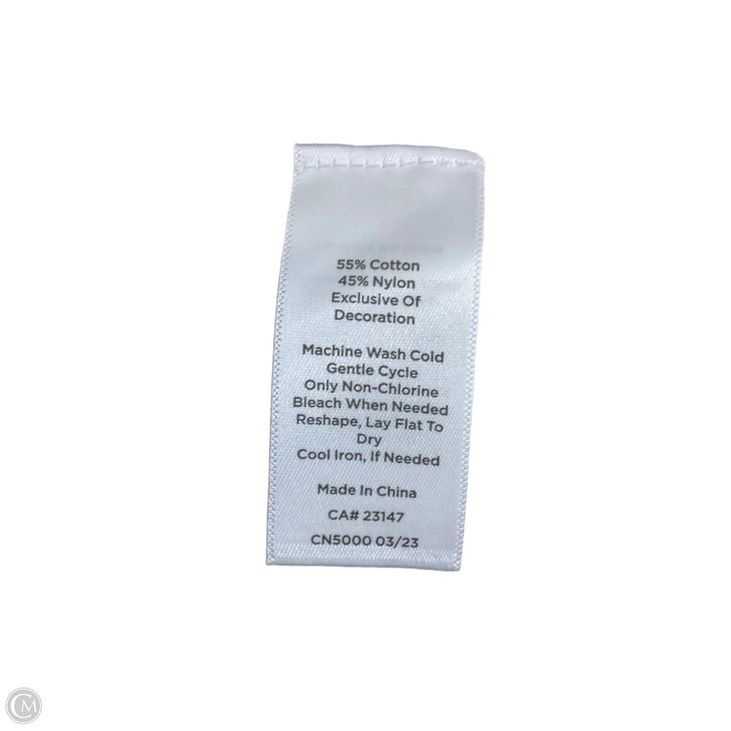 Sweater Cardigan By Talbots In Black & White, Size: L