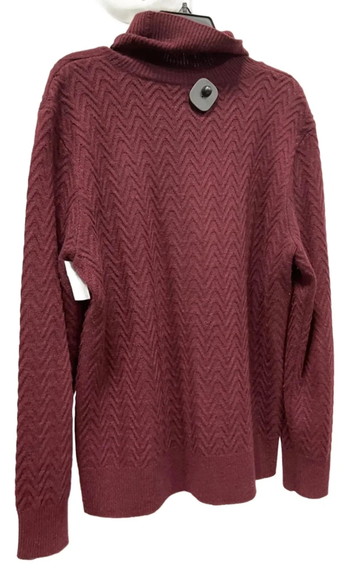 Sweater By Orvis In Red, Size: Xl