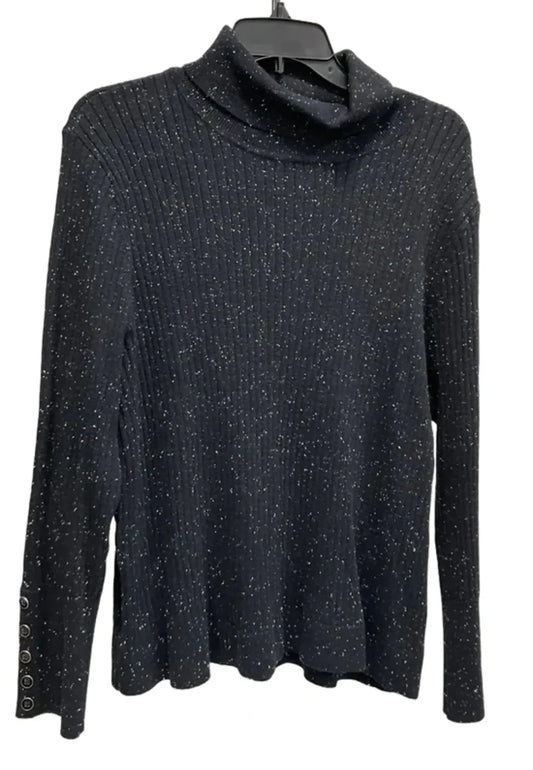 Sweater By Talbots In Black, Size: 2x