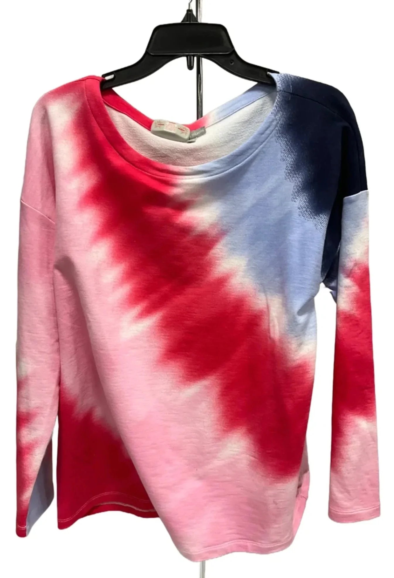 Top Long Sleeve By Talbots In Pink, Size: L