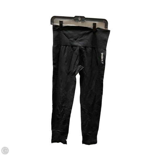 Athletic Leggings By Gym Shark In Black, Size: L