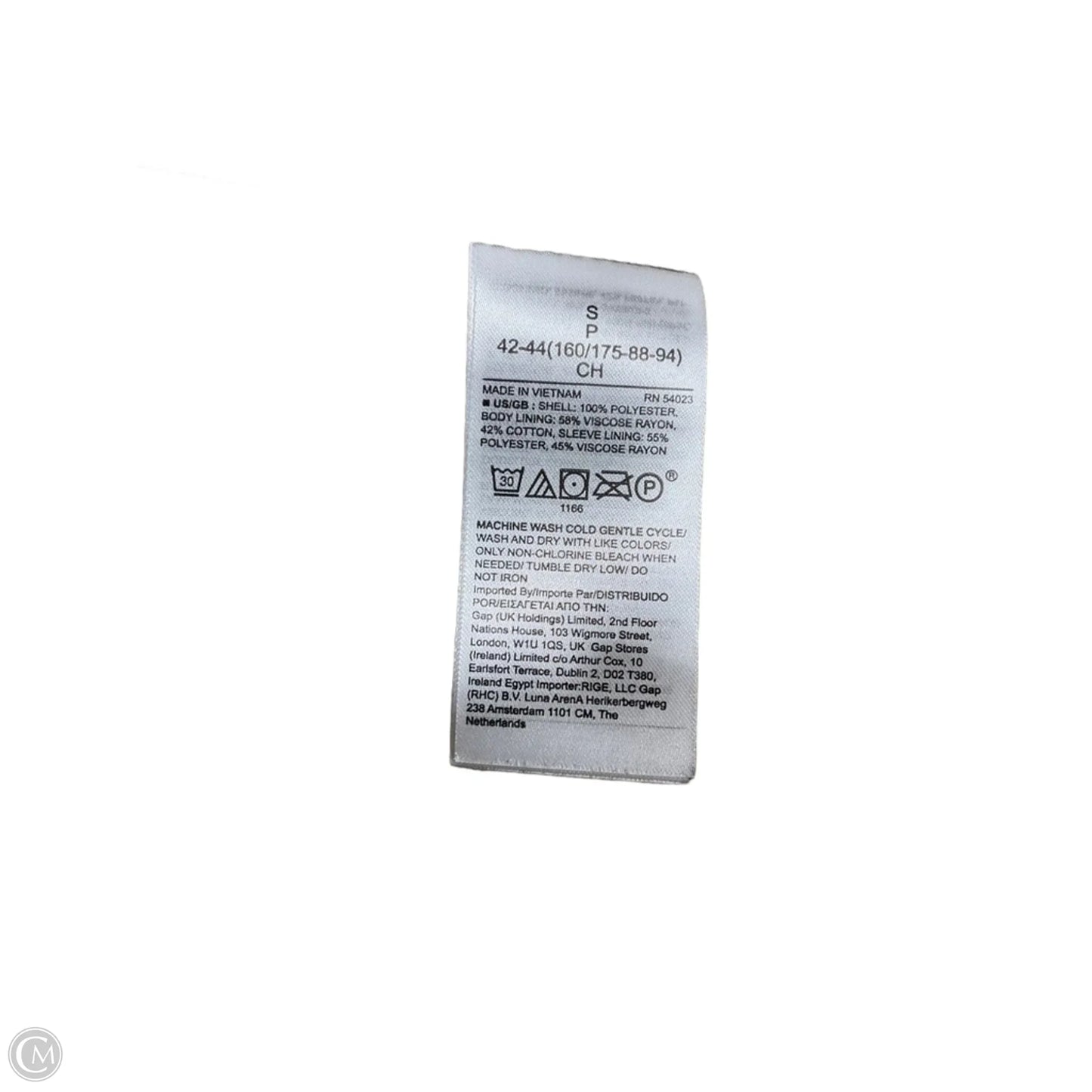 Coat Faux Fur & Sherpa By Banana Republic In Cream, Size: S