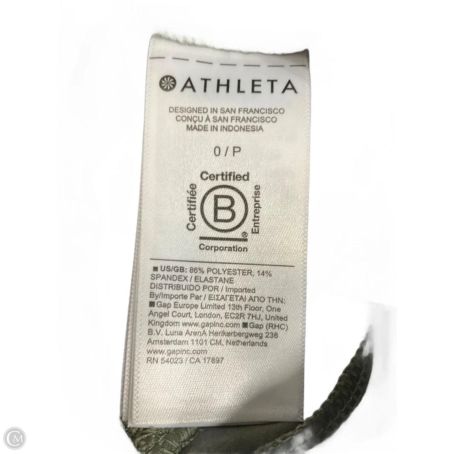 Athletic Pants By Athleta In Green, Size: 0p