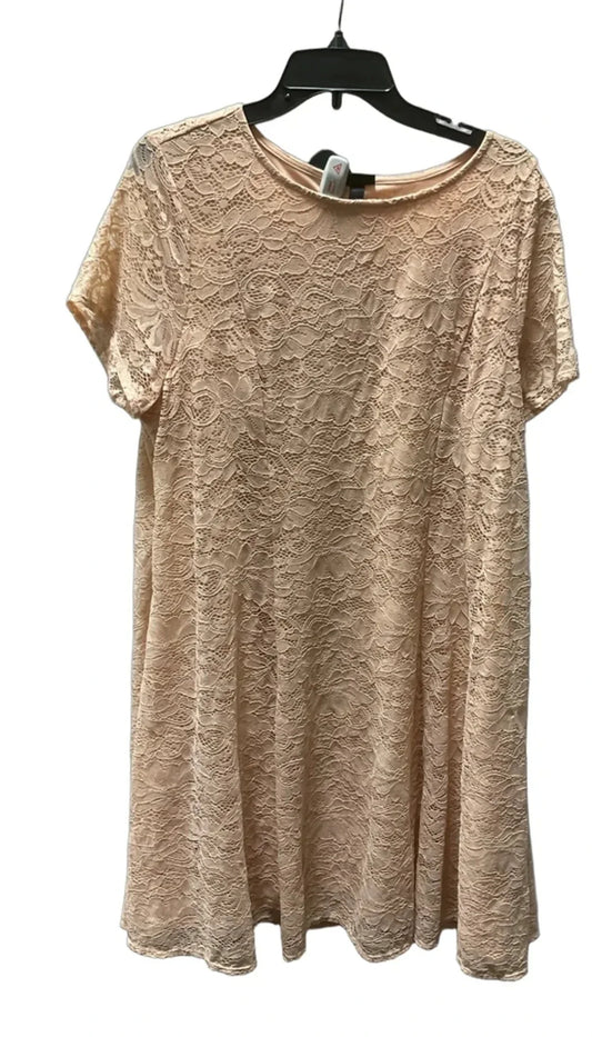 Dress Casual Short By Torrid In Pink, Size: 2x