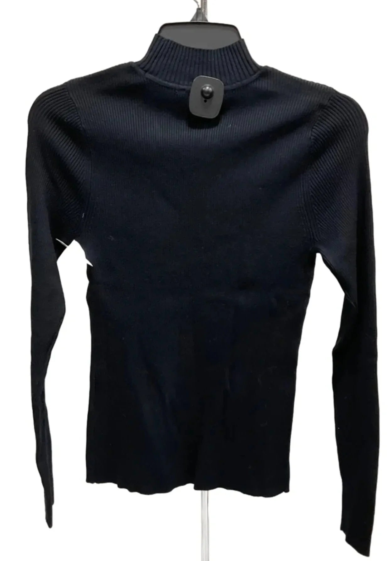 Top Long Sleeve By Inc In Black, Size: S