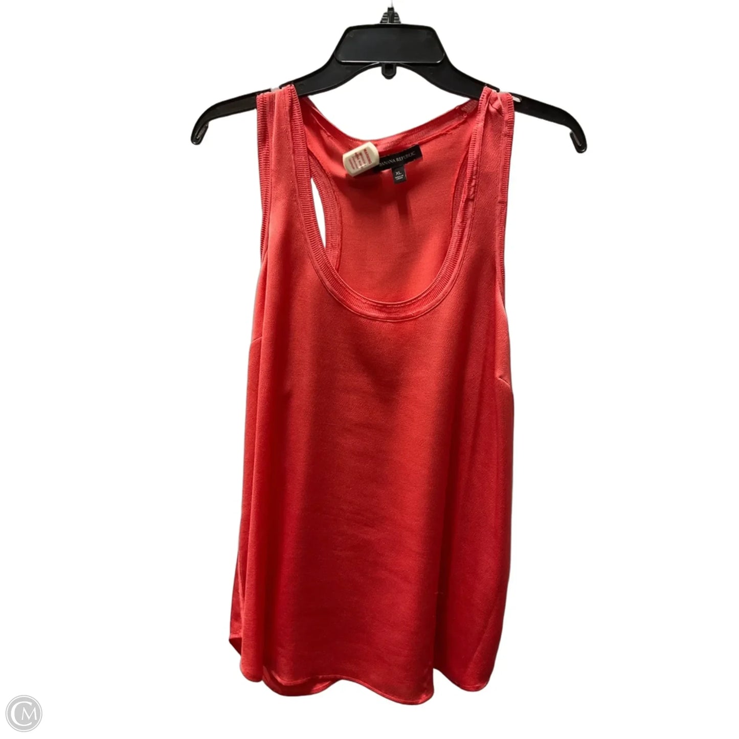 Top Sleeveless By Banana Republic In Orange, Size: Xl