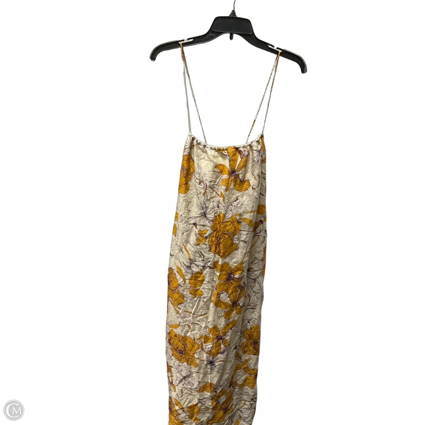 Dress Casual Maxi By Banana Republic In Yellow, Size: L