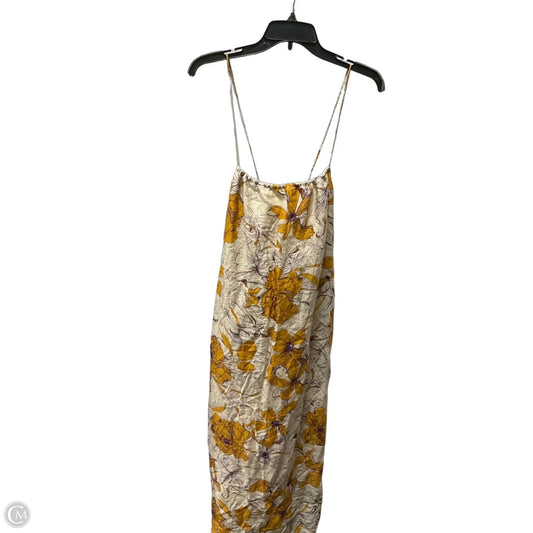 Dress Casual Maxi By Banana Republic In Yellow, Size: L