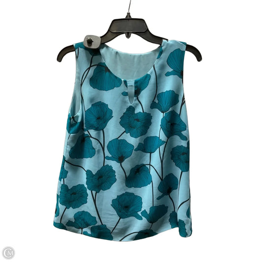 Top Sleeveless By Cabi In Blue, Size: S