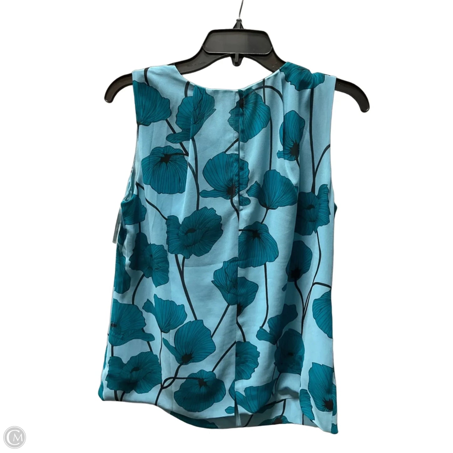 Top Sleeveless By Cabi In Blue, Size: S
