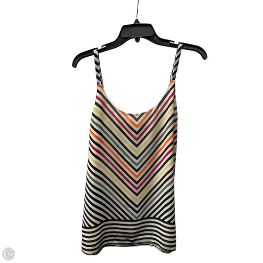 Top Sleeveless By Cabi In Striped Pattern, Size: Xs