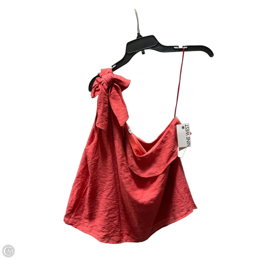 Top Sleeveless By Nine West In Pink, Size: Xl