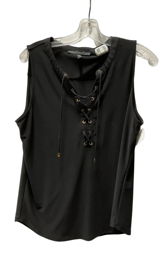 Top Sleeveless By White House Black Market In Black, Size: L