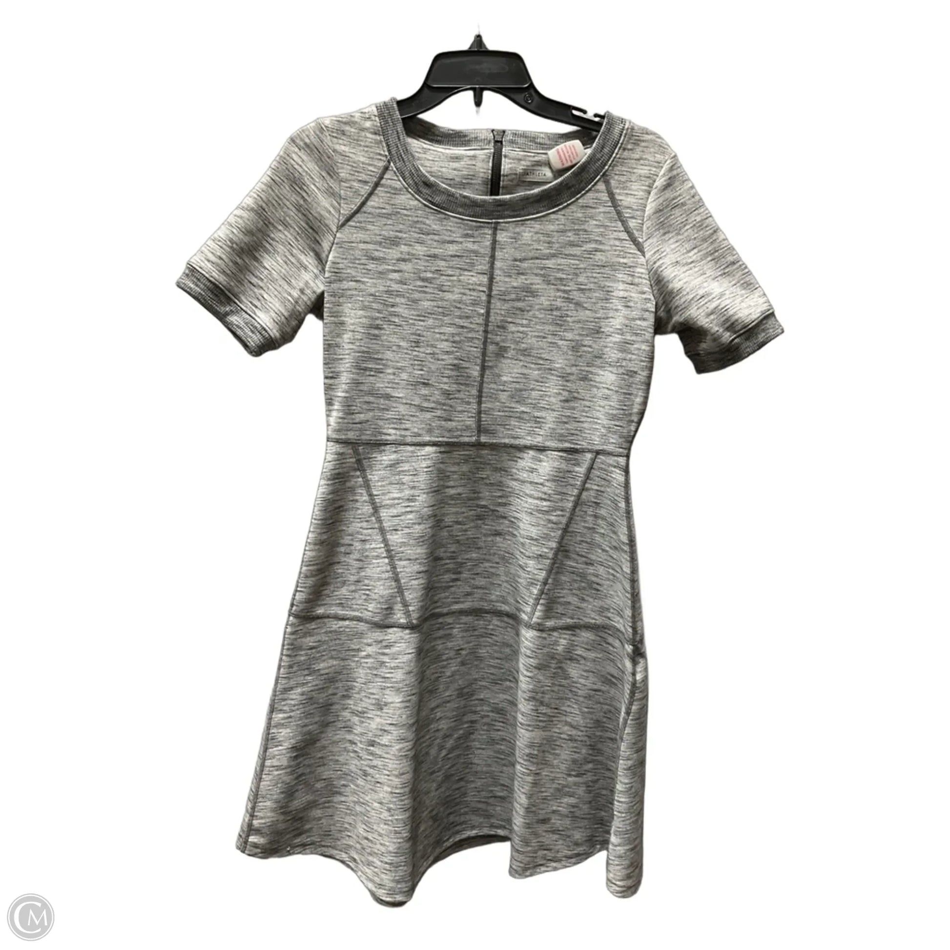 athleta grey dress Athleta- Illusion Long Sleeve Gray dress XS