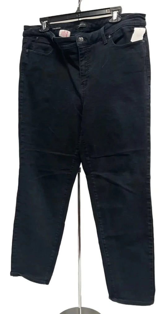 Jeans Skinny By Talbots In Black, Size: 16