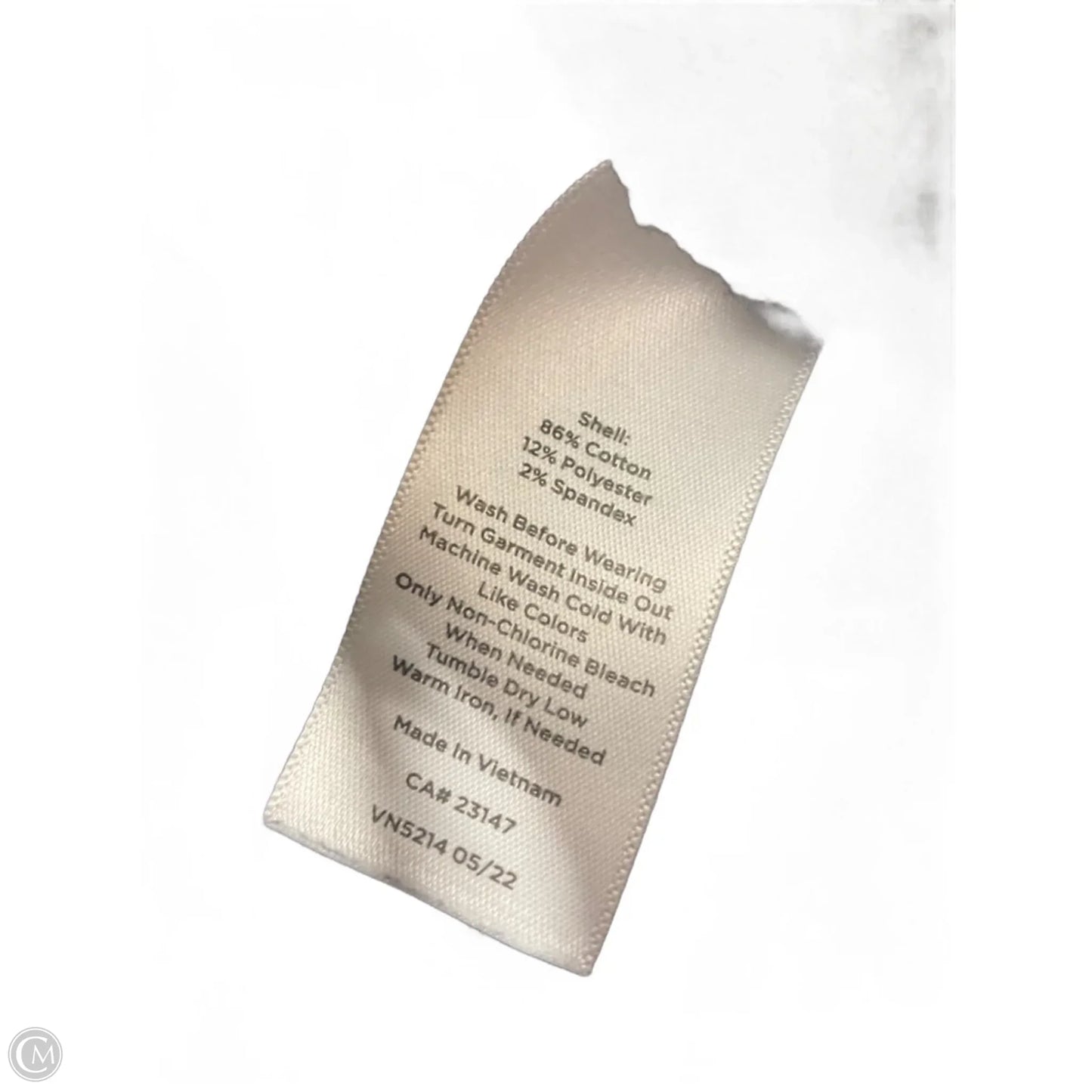 Jeans Skinny By Talbots In Black, Size: 16