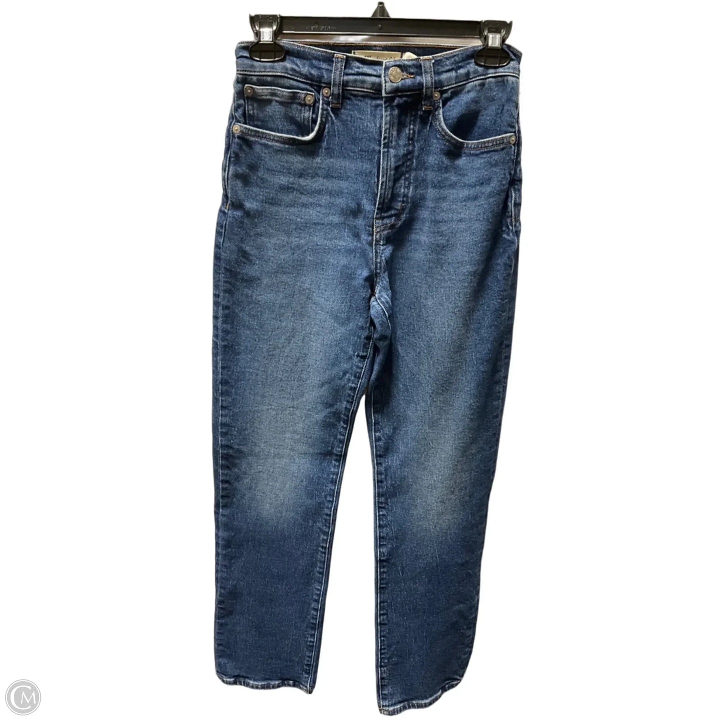 Jeans Straight By Madewell In Blue, Size: 0