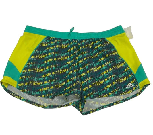 Athletic Shorts By Adidas In Green, Size: Xl