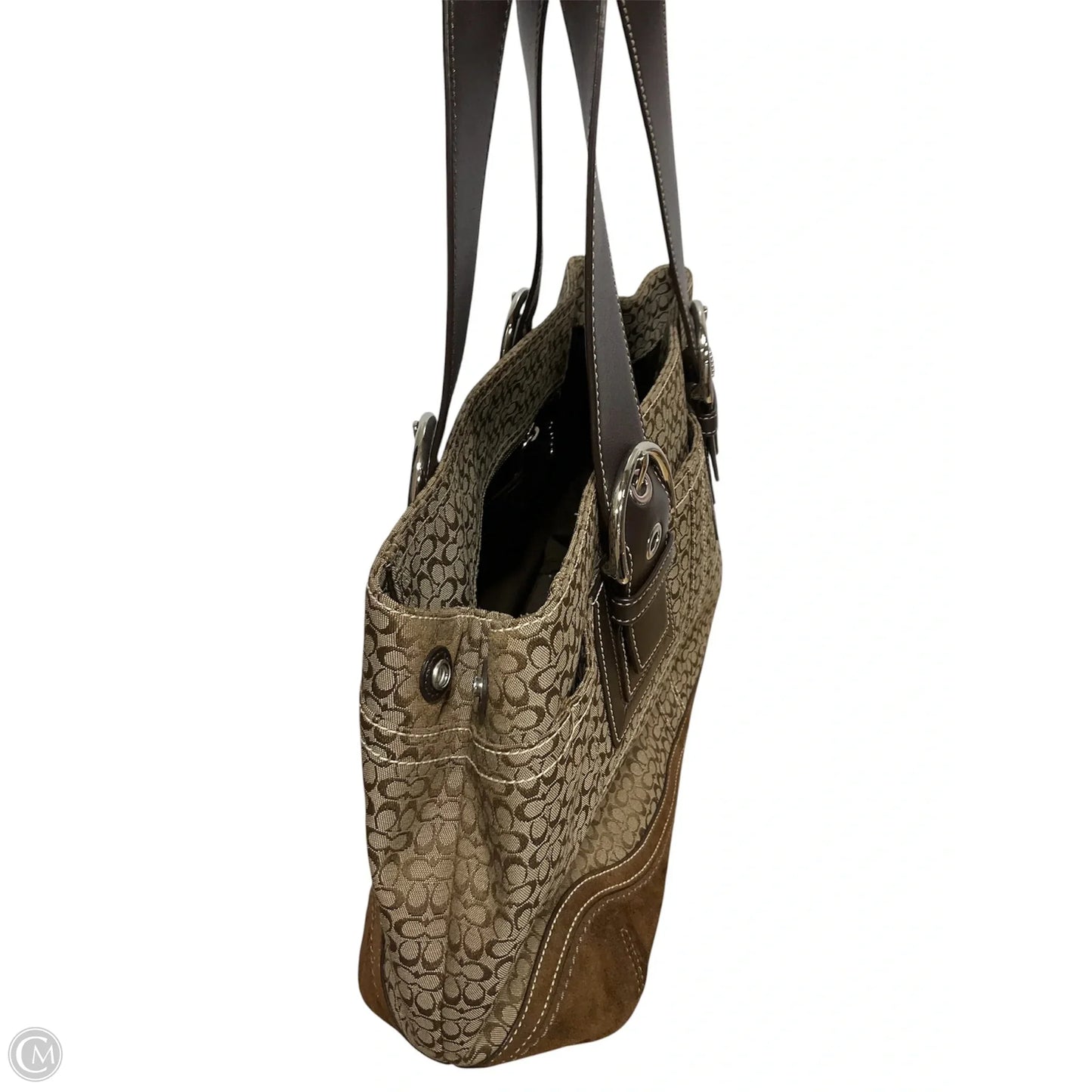 Handbag Designer By Coach, Size: Large