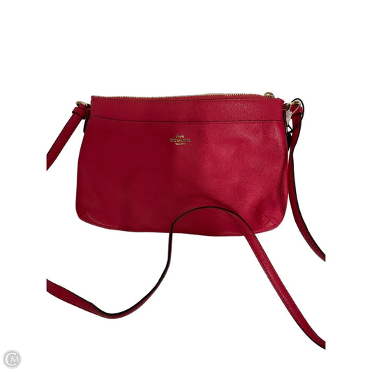 Crossbody Designer By Coach, Size: Medium