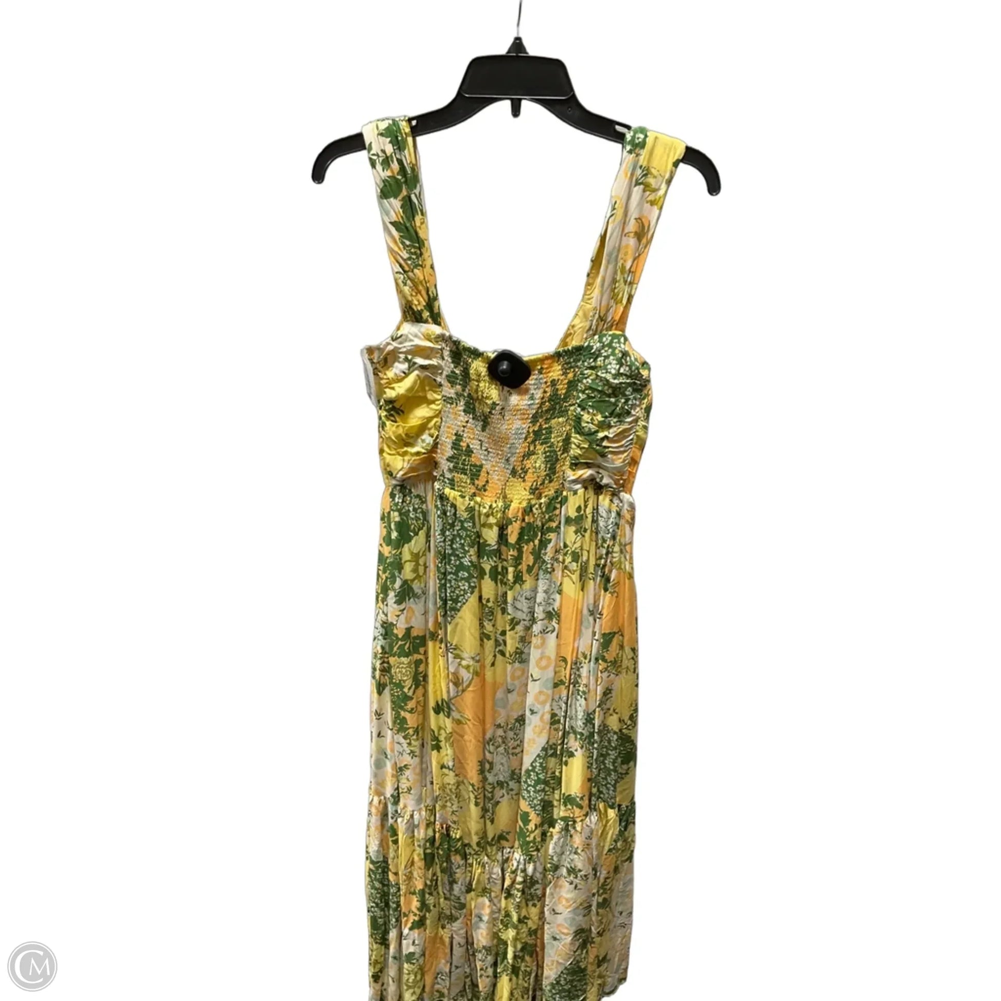 free people gold maxi dress Dress Casual Maxi By Free People In Yellow, Size: L