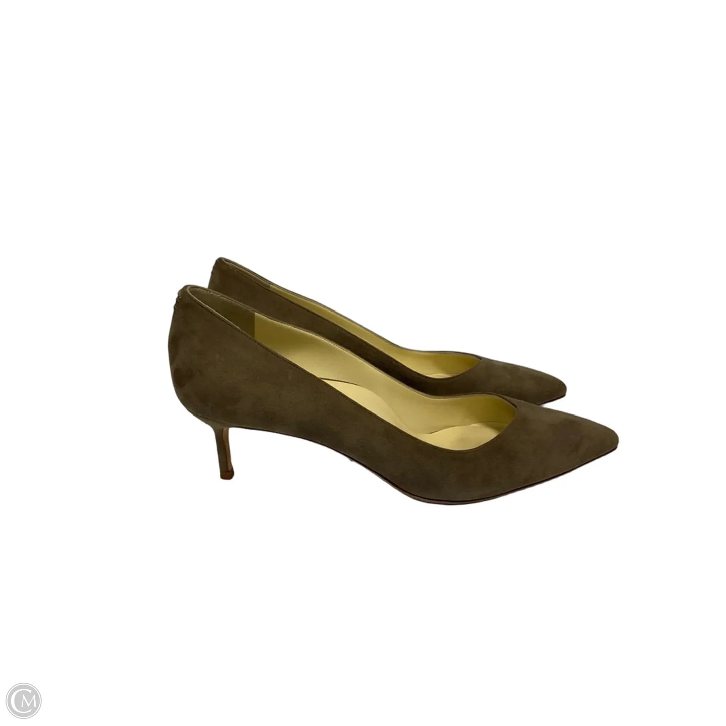 Shoes Heels Kitten By Cma In Grey, Size: 8.5