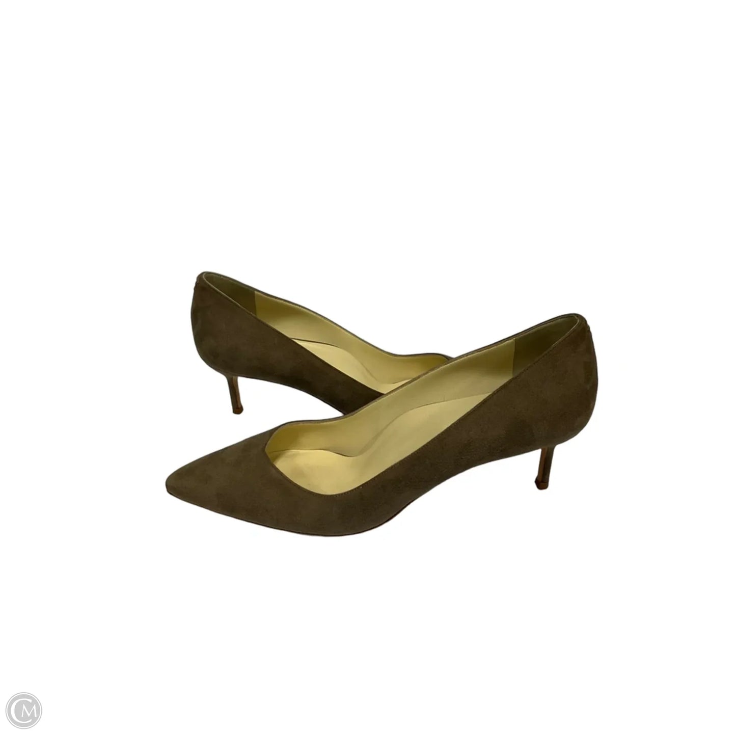 Shoes Heels Kitten By Cma In Grey, Size: 8.5