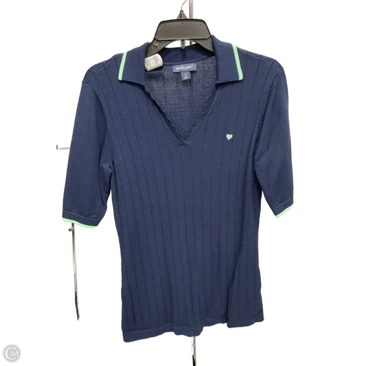 Top Short Sleeve By Cmc In Blue, Size: S