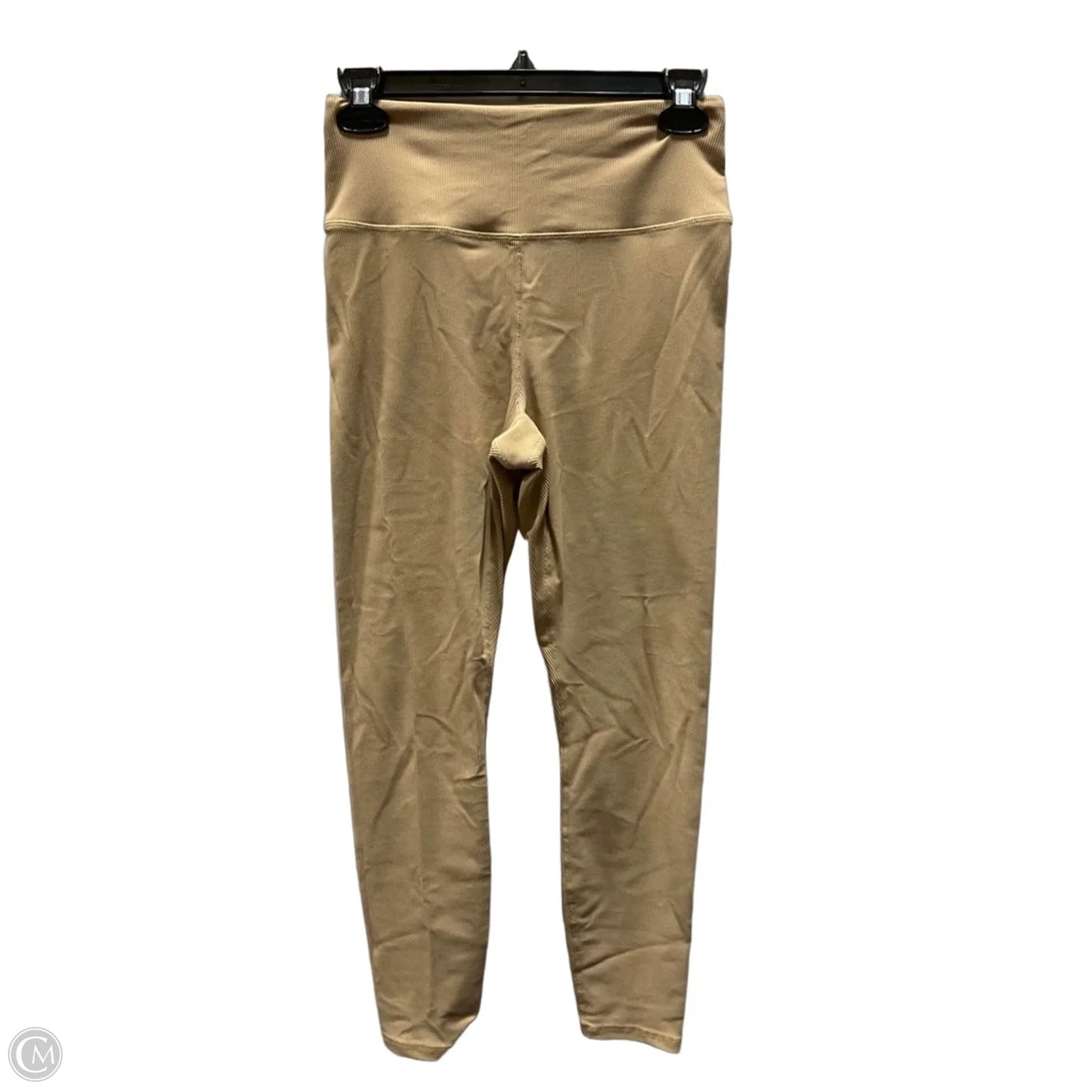Athletic Leggings By Ivl Collective In Tan, Size: 4