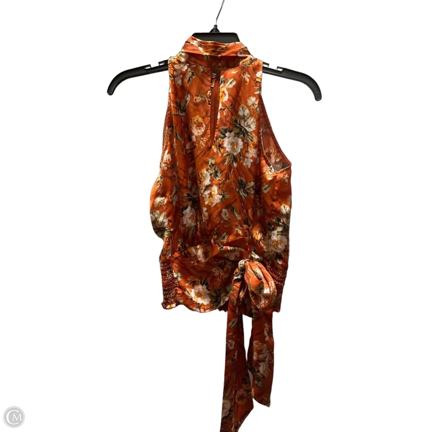 Top Sleeveless By White House Black Market In Orange, Size: M