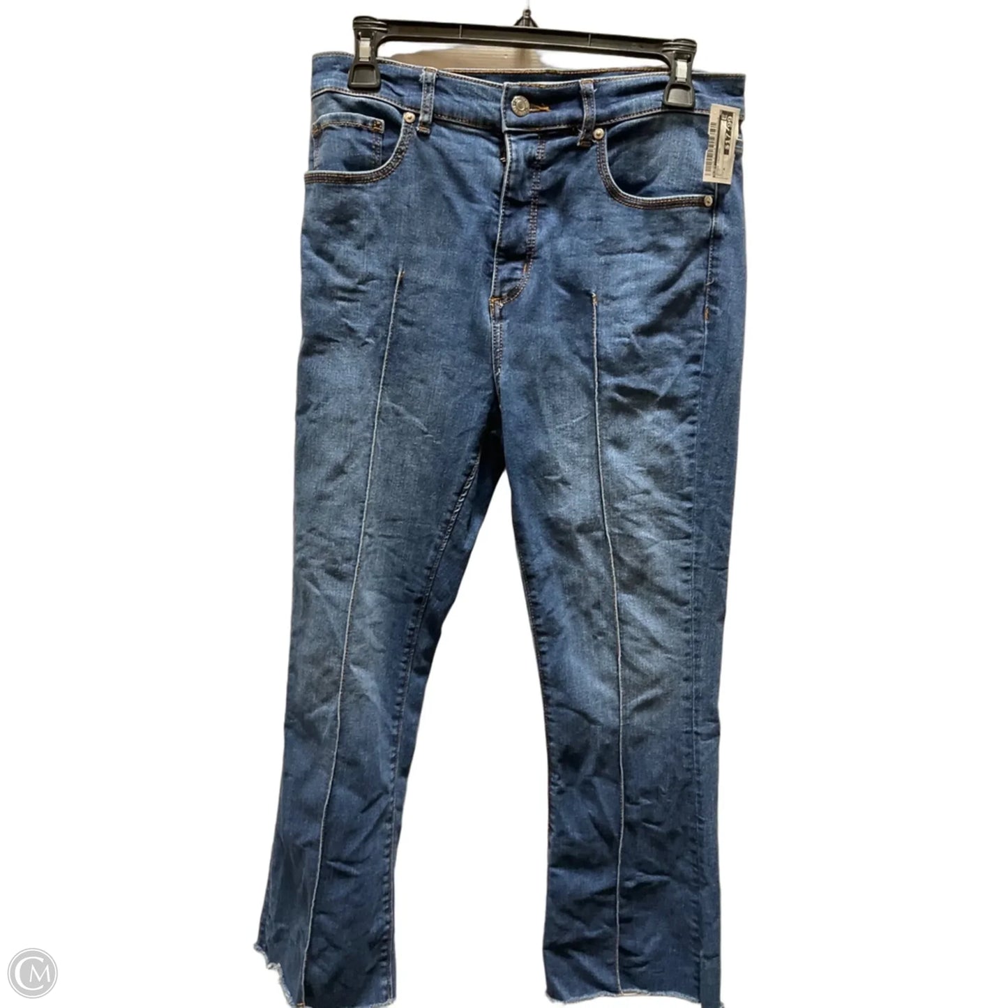 Jeans Cropped By Loft In Blue, Size: 6
