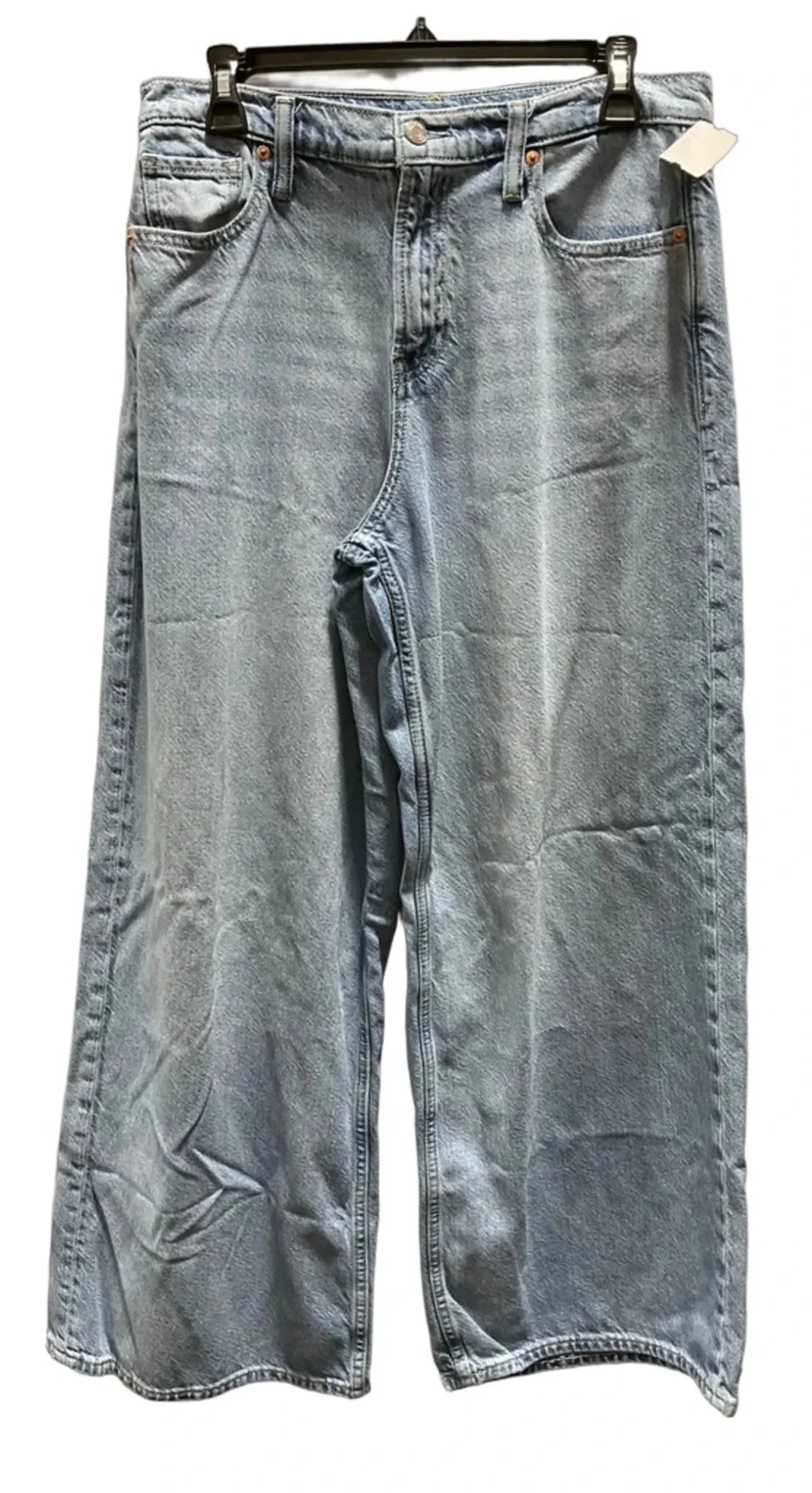 Jeans Wide Leg By Gap In Blue, Size: 8