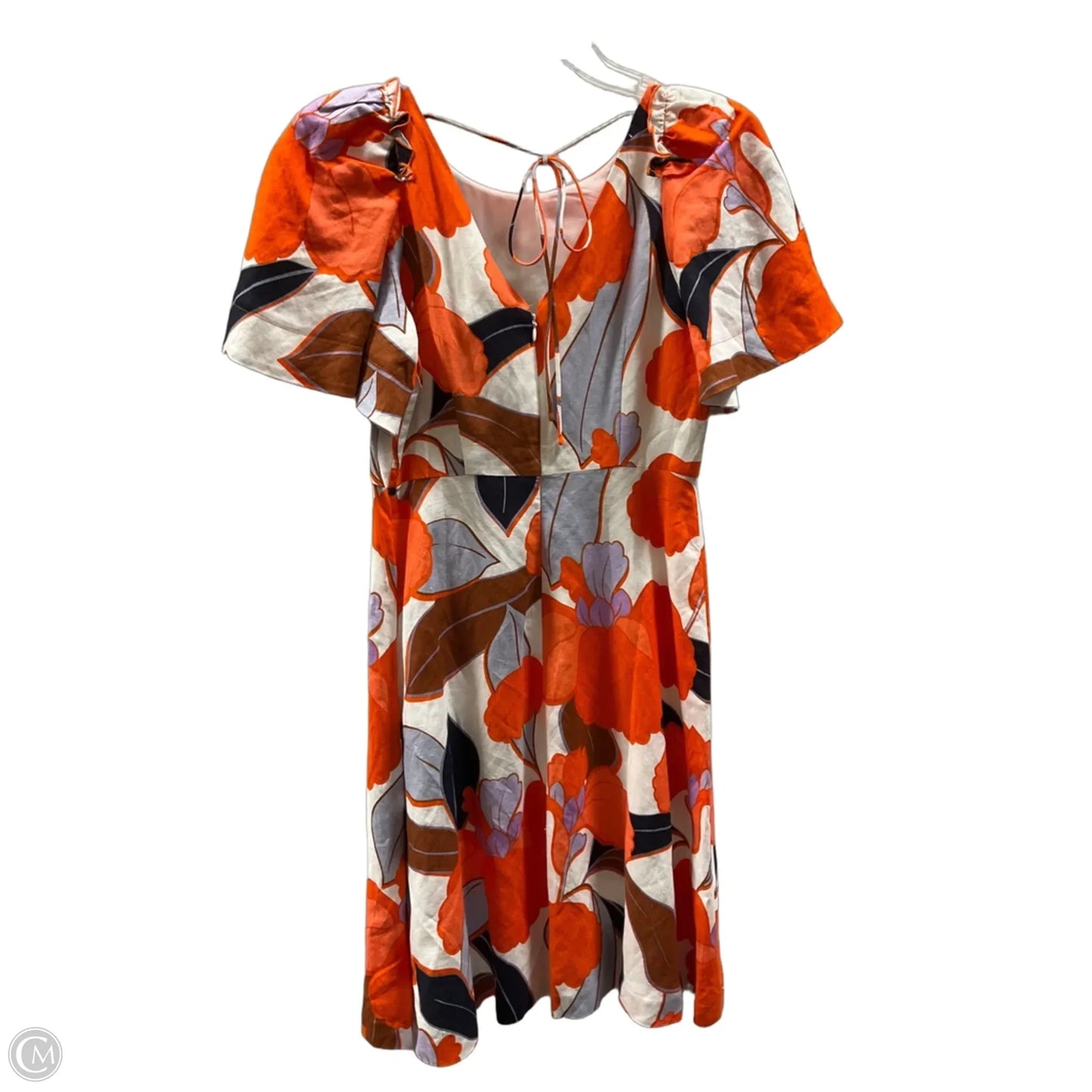 Dress Casual Short By Ann Taylor In Orange, Size: 0p