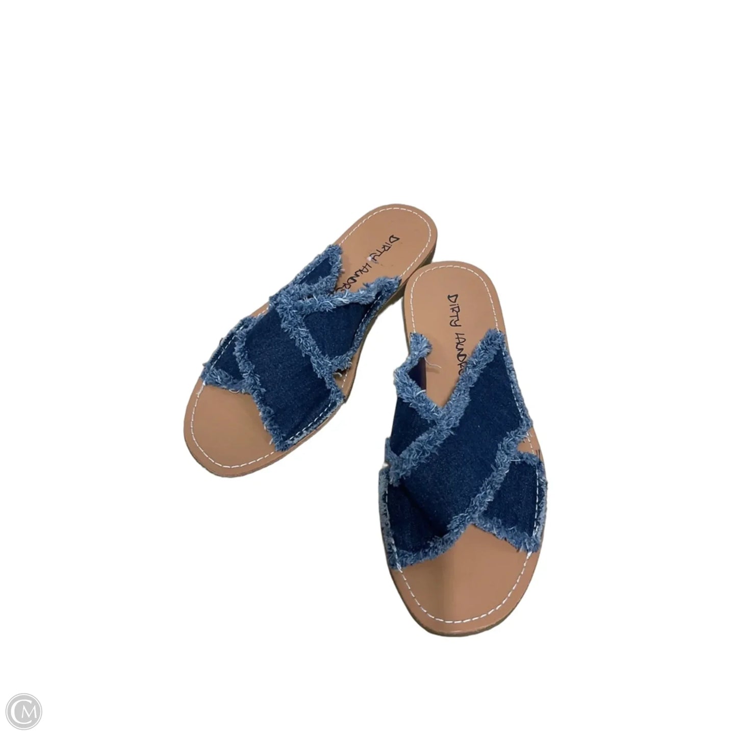 Sandals Flats By Dirty Laundry In Blue, Size: 9