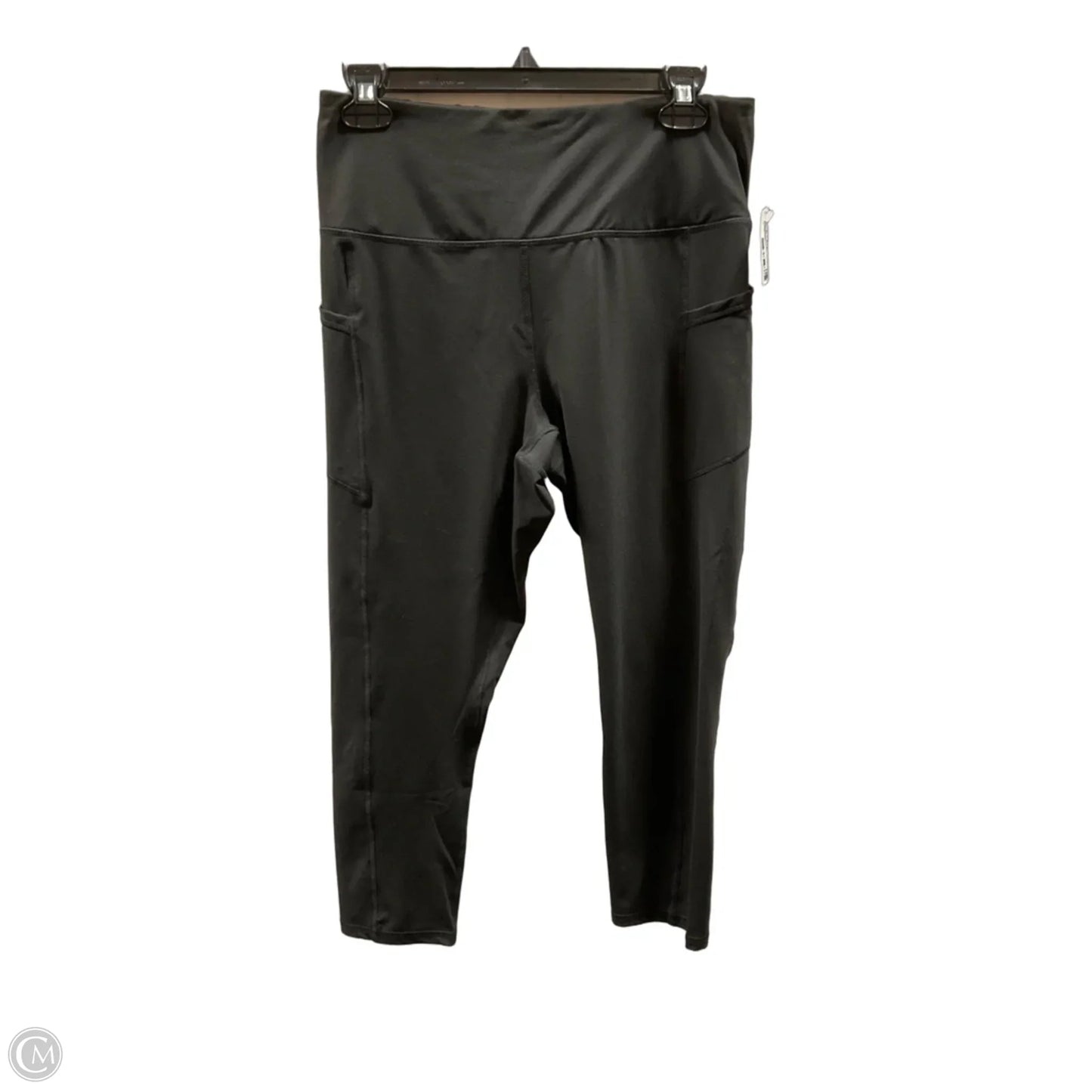 Athletic Capris By Gaiam In Black, Size: L
