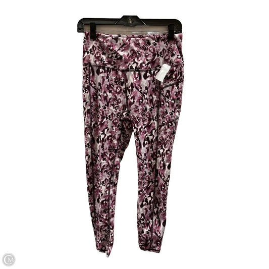 Athletic Leggings By Gaiam In Purple, Size: M