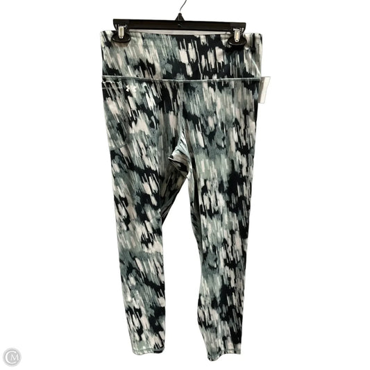 Athletic Leggings By Under Armour In Blue, Size: L