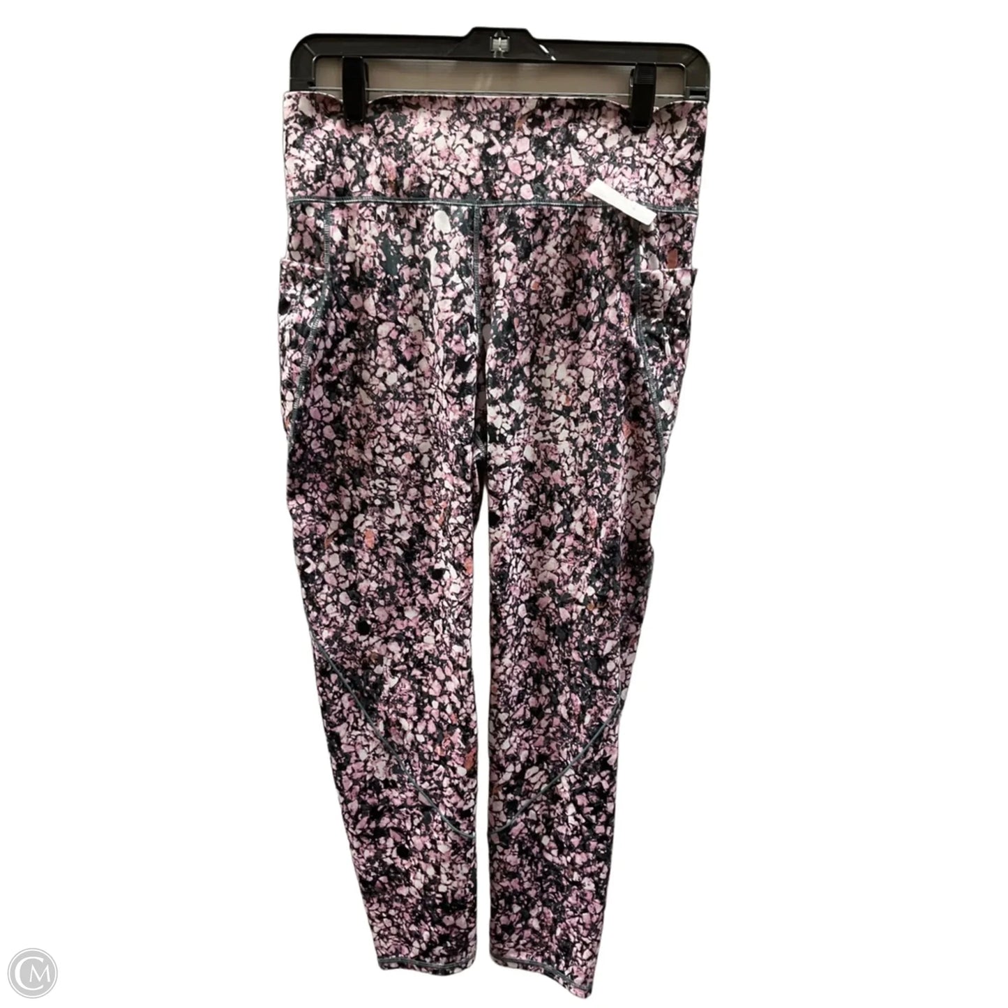 Athletic Leggings By Flx In Pink, Size: L