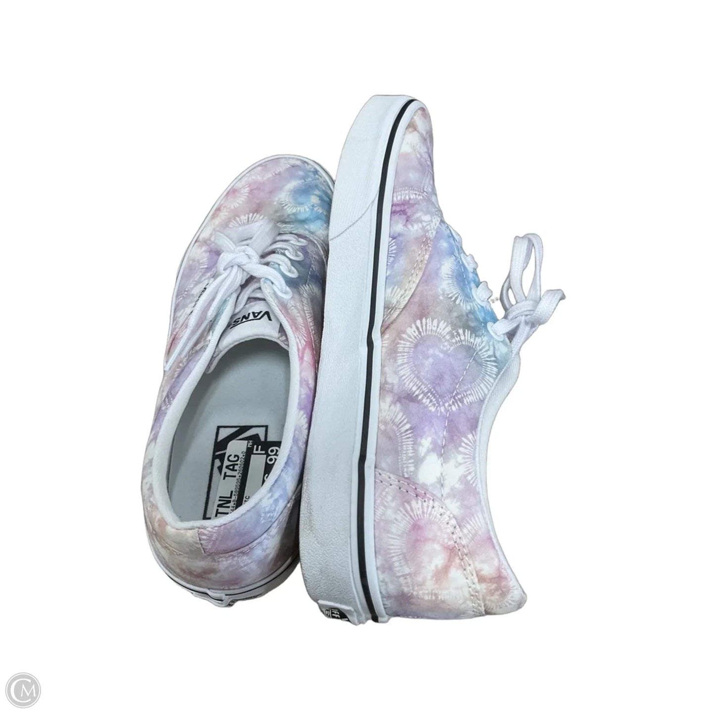 Shoes Athletic By Vans In Blue, Size: 8