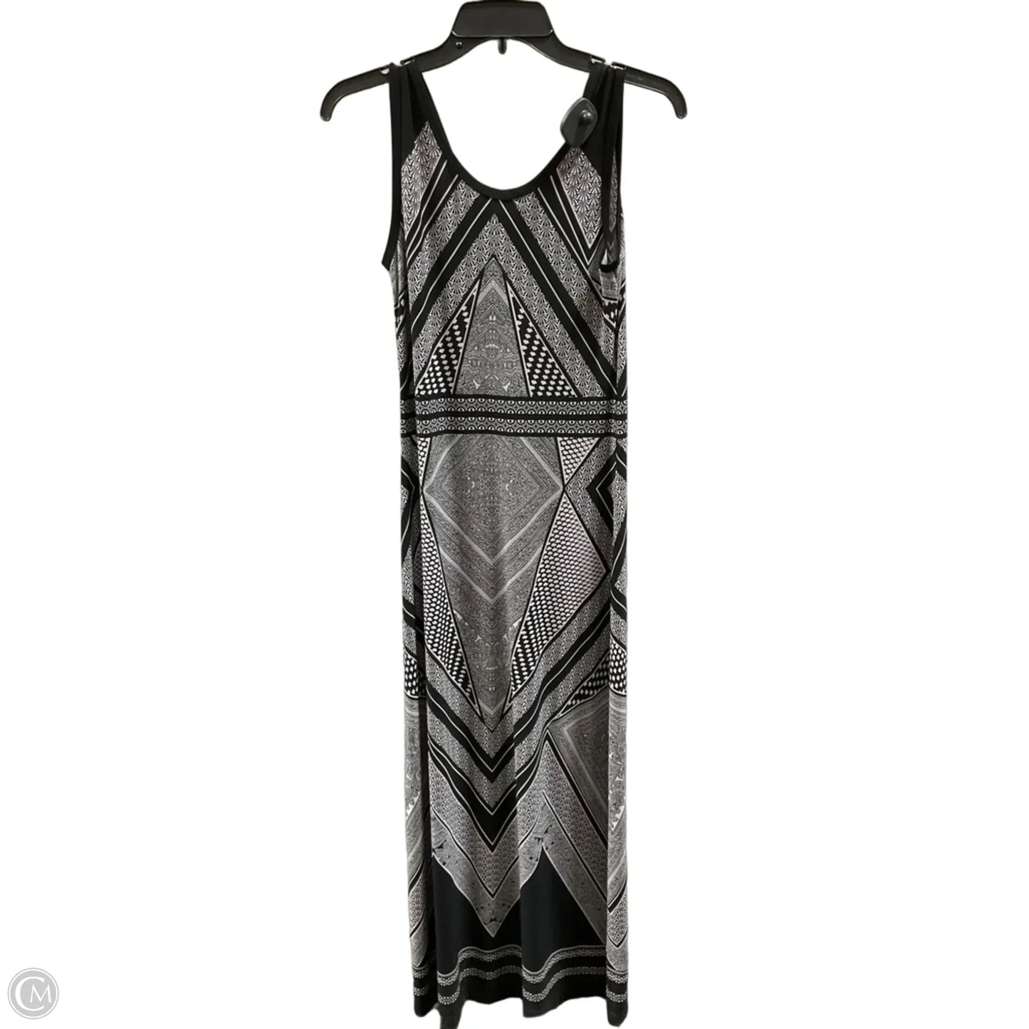 Dress Casual Maxi By Calvin Klein In Black, Size: Xs