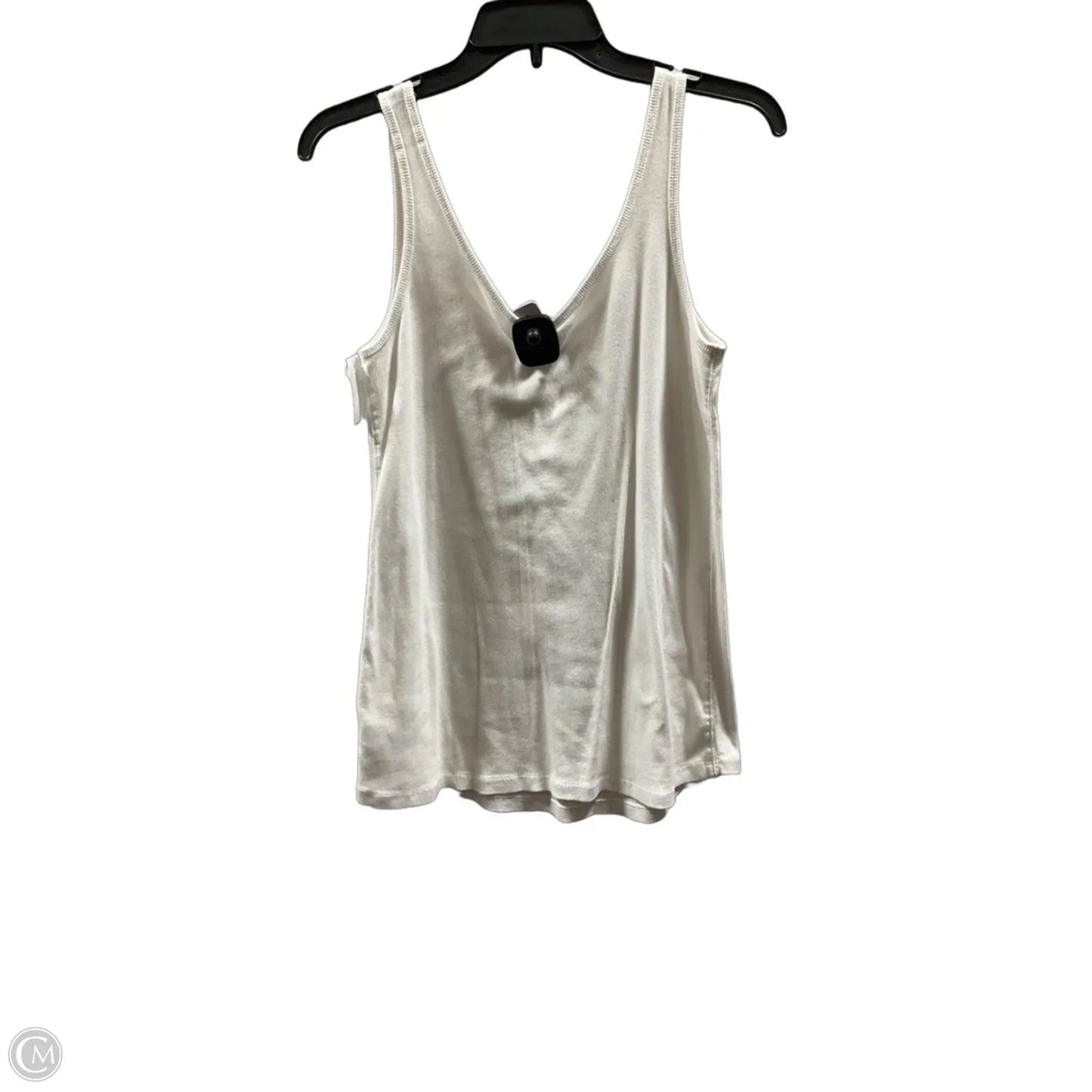 Top Sleeveless Basic By Lane Bryant In White, Size: Xl