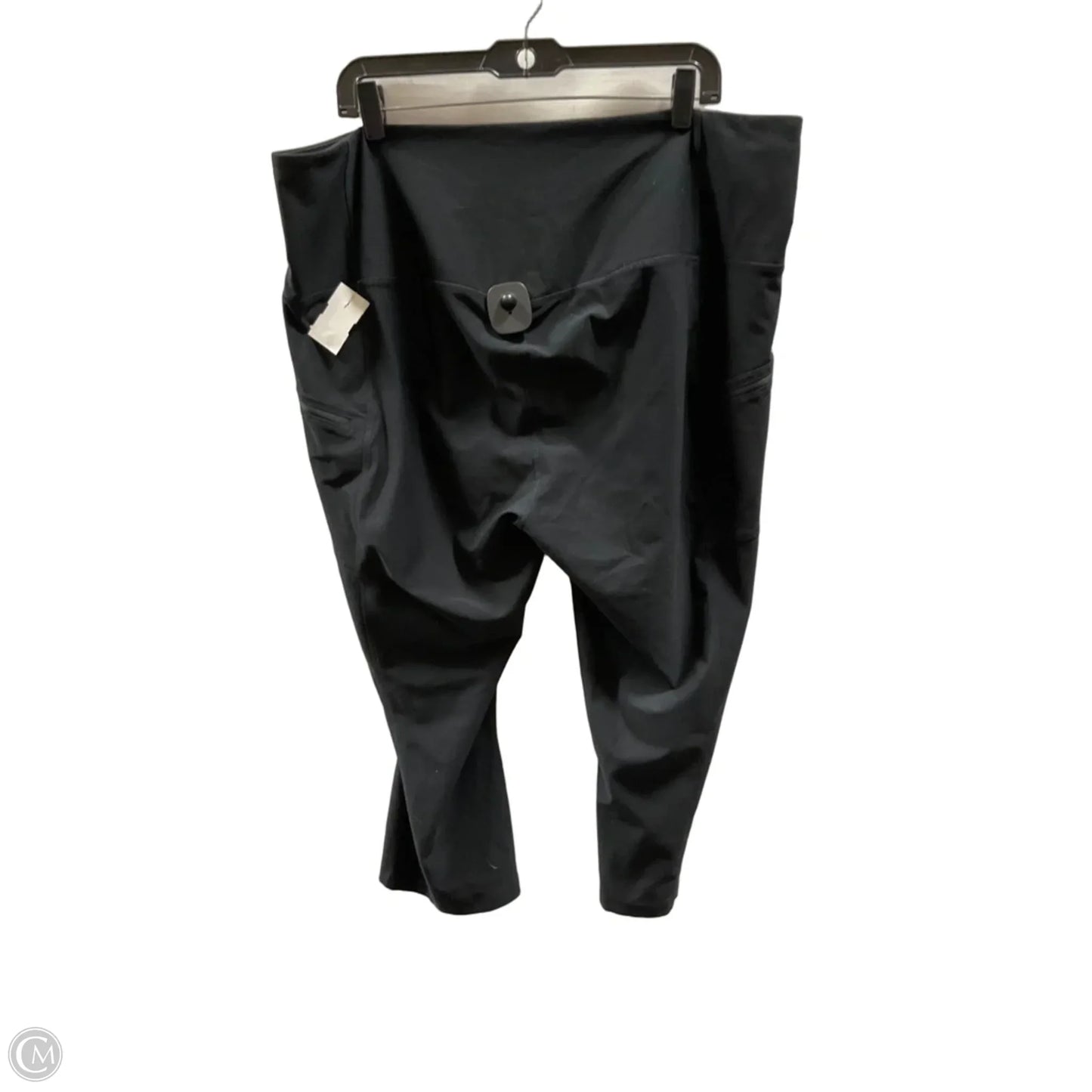 Athletic Capris By Eddie Bauer In Black, Size: 2x
