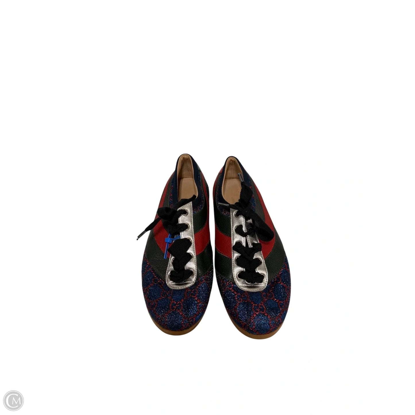 Shoes Designer By Gucci In Blue, Size: 7.5