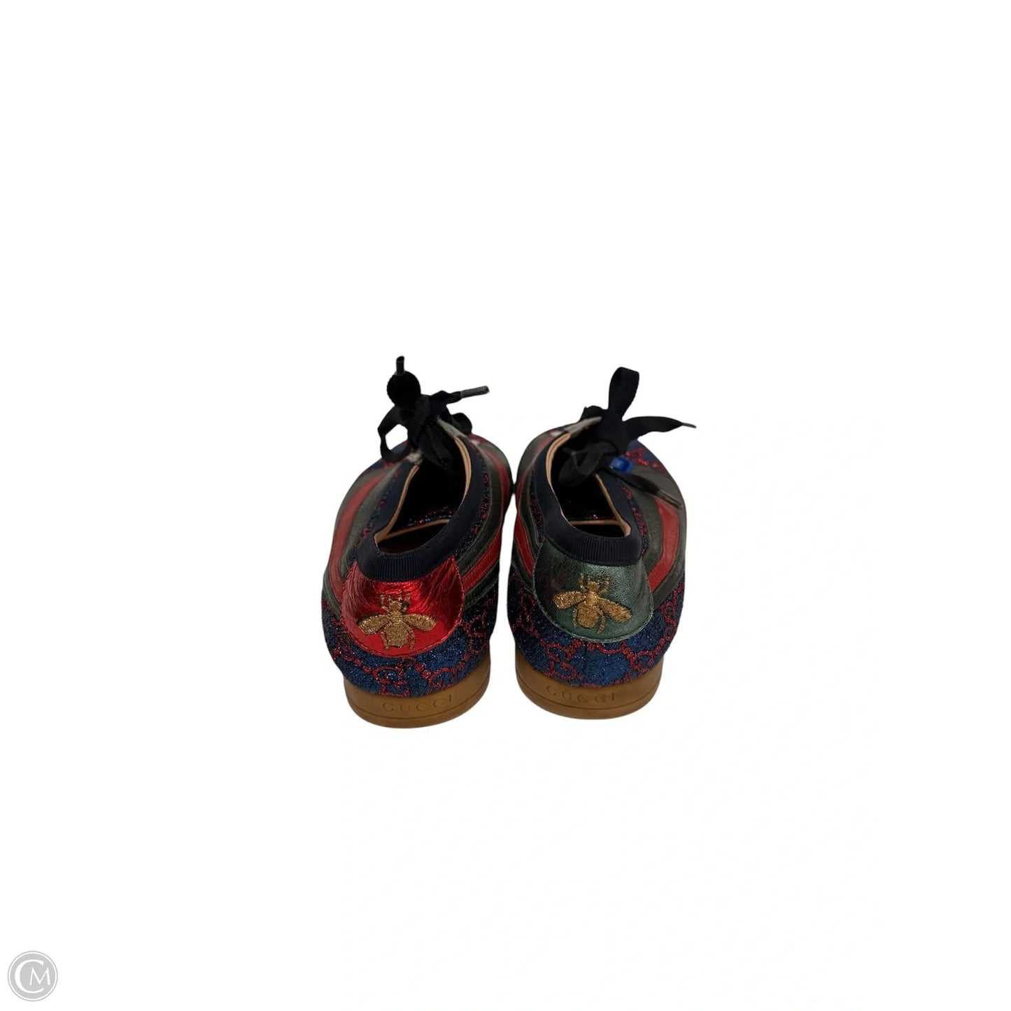 Shoes Designer By Gucci In Blue, Size: 7.5
