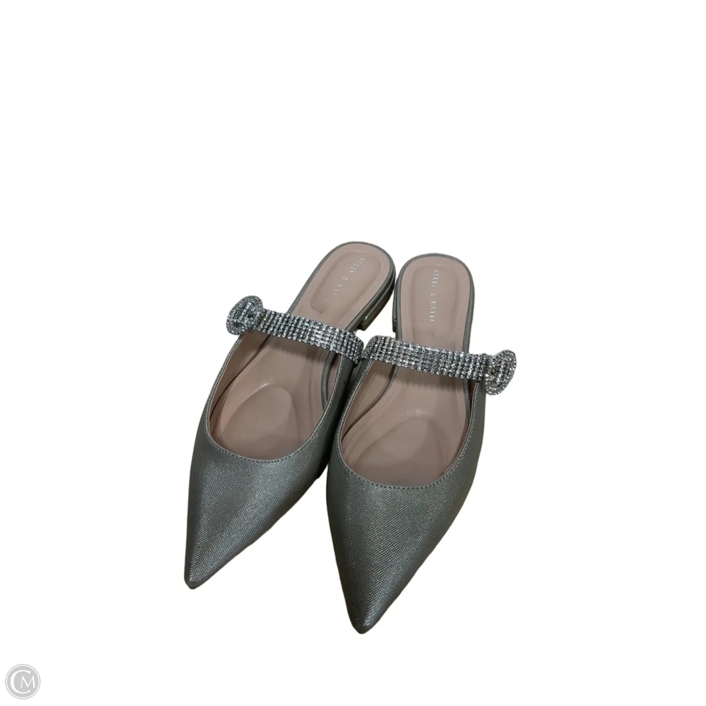 Shoes Flats By Kelly And Katie In Silver, Size: 9