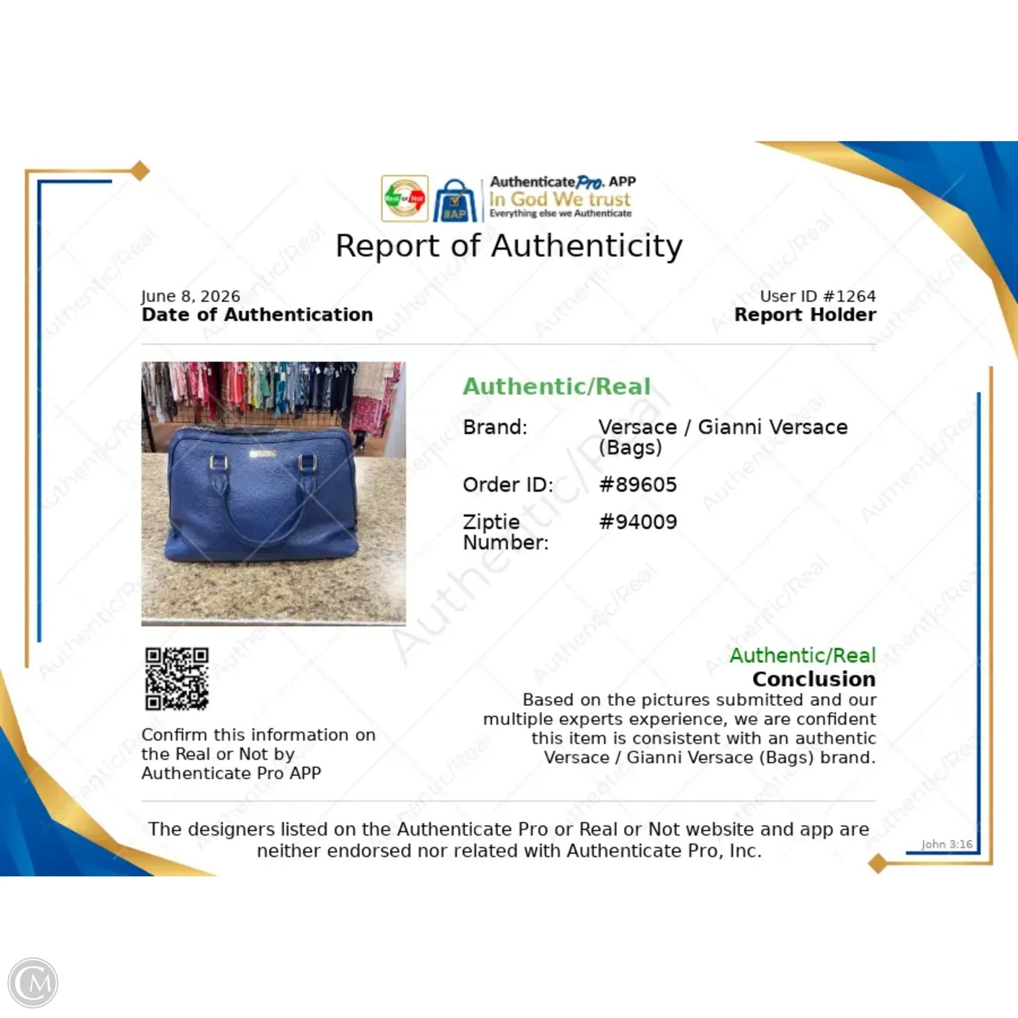 Handbag Leather By Cmb, Size: Large