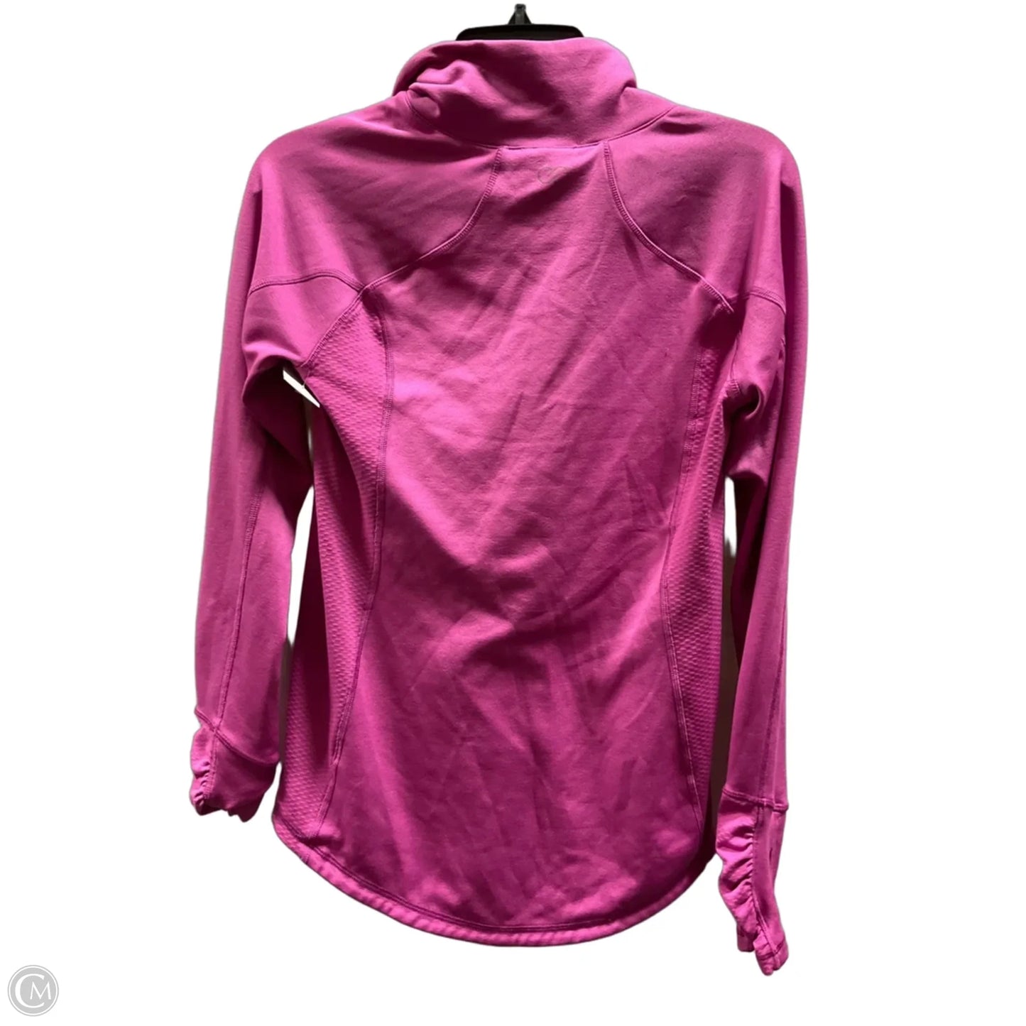 Athletic Top Long Sleeve Collar By Calia In Pink, Size: L