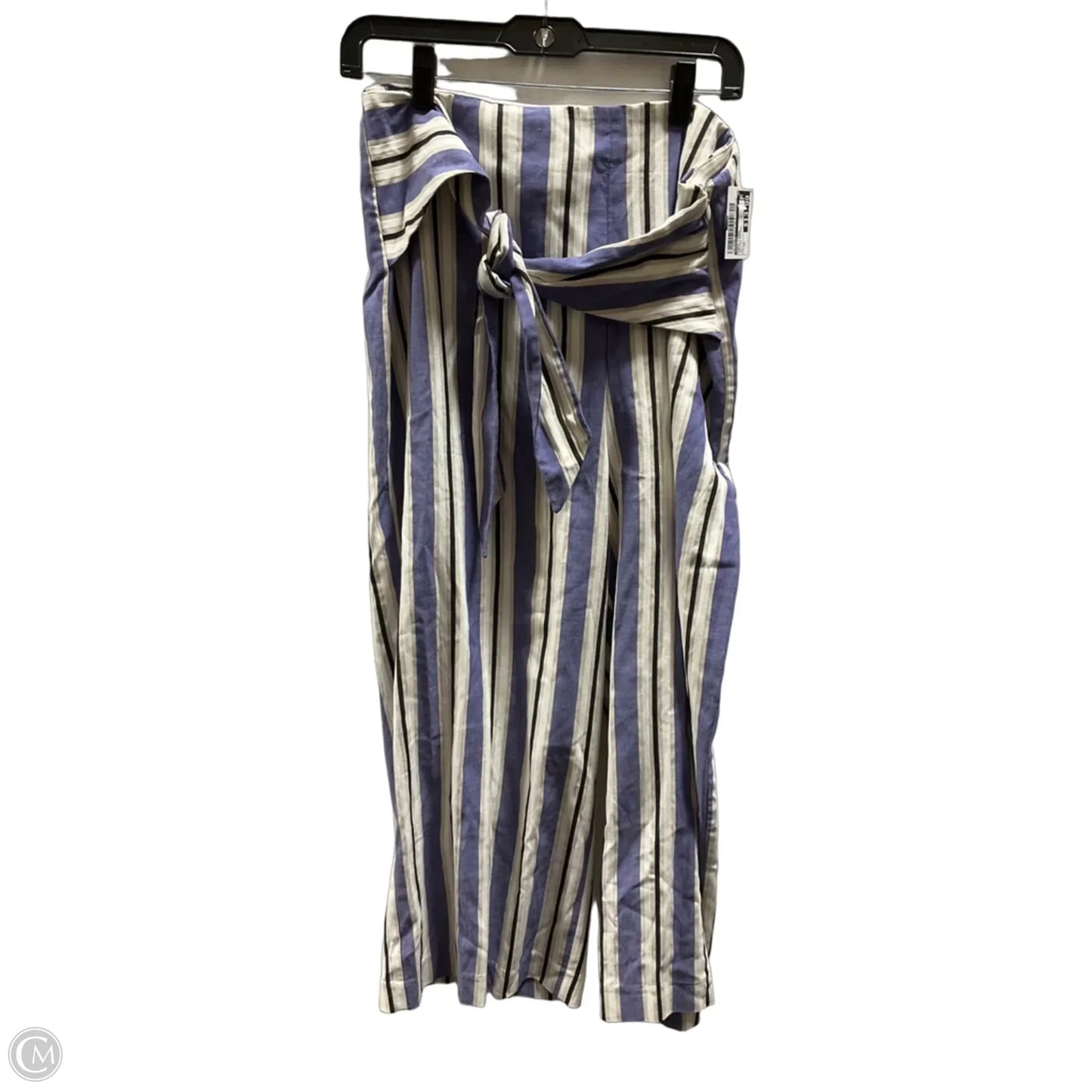Pants Linen By Express In Striped Pattern, Size: 14