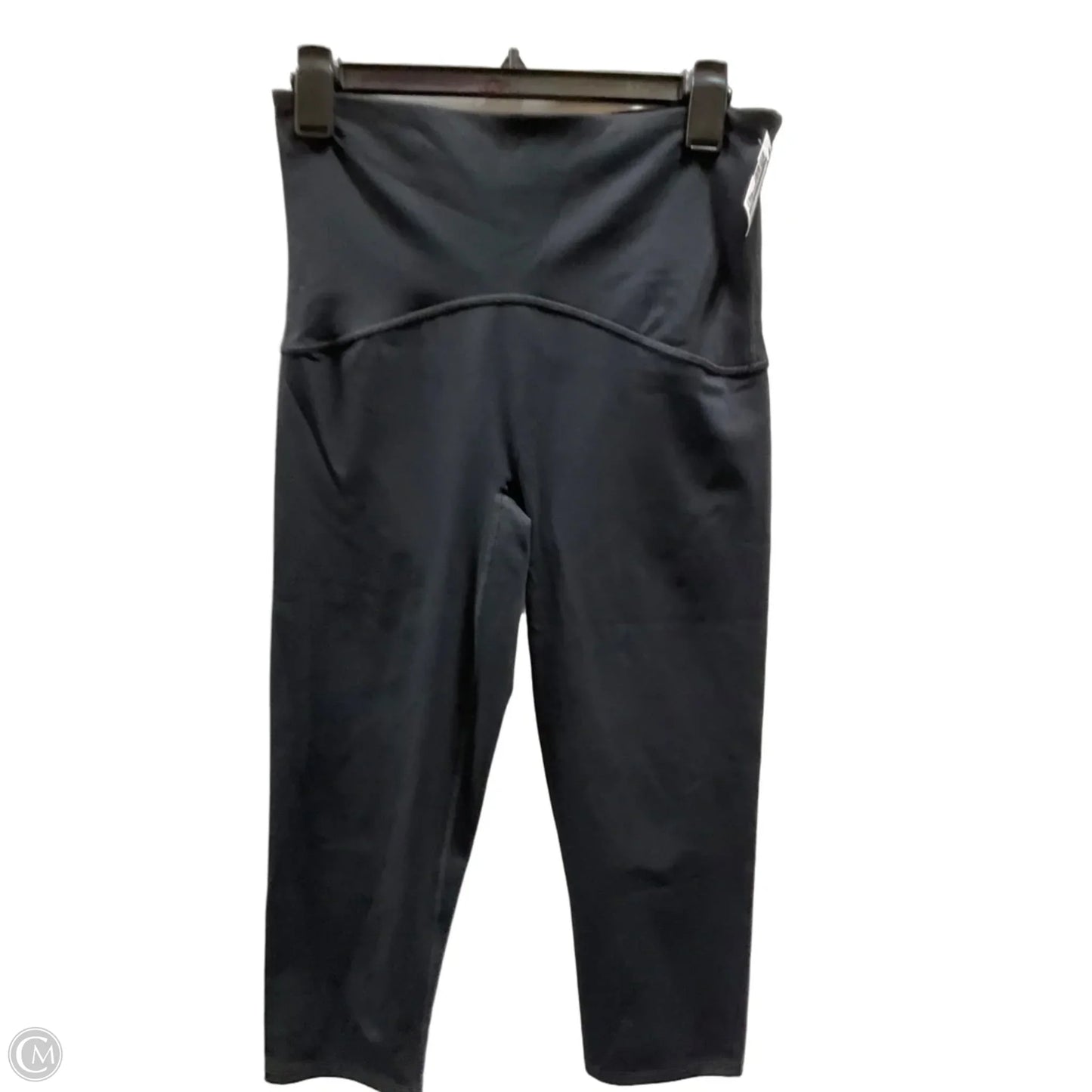 Athletic Leggings By Spanx In Black, Size: L